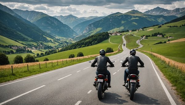 Les meilleures routes motardes pour un road trip inoubliable en France