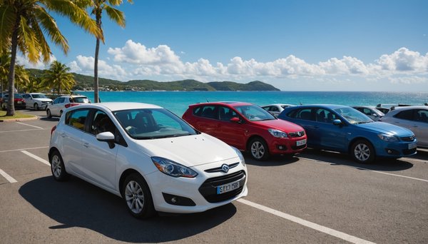 Comparatif des options de location auto en martinique